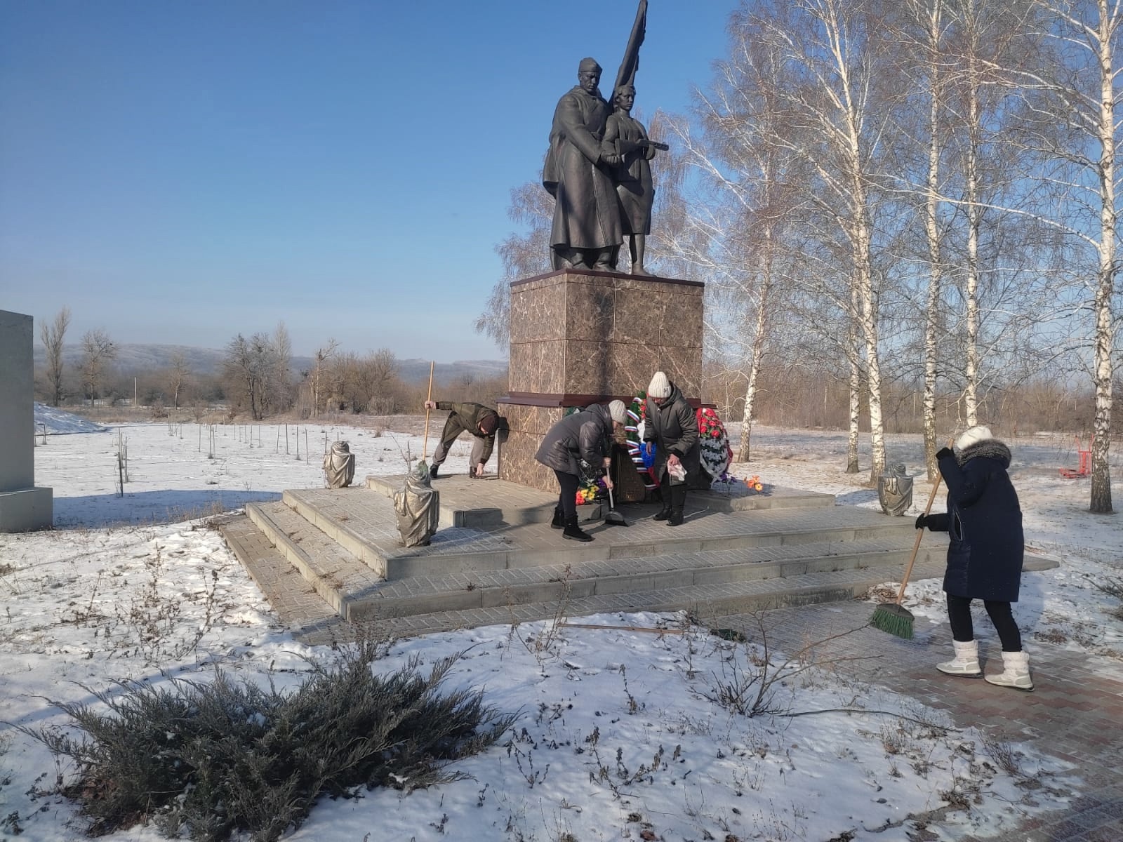 Сотрудники Купинского СДК продолжают участие в акции «Мы наследники Великой Победы!» в рамках проекта «Славной Победе посвящается».