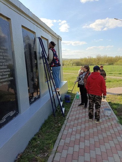 26 апреля во всех селах Купинской территории прошёл Всероссийский субботник.