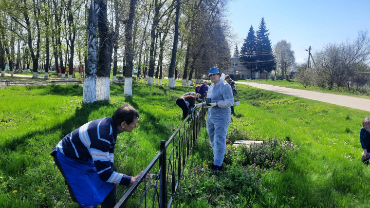 26 апреля во всех селах Купинской территории прошёл Всероссийский субботник.